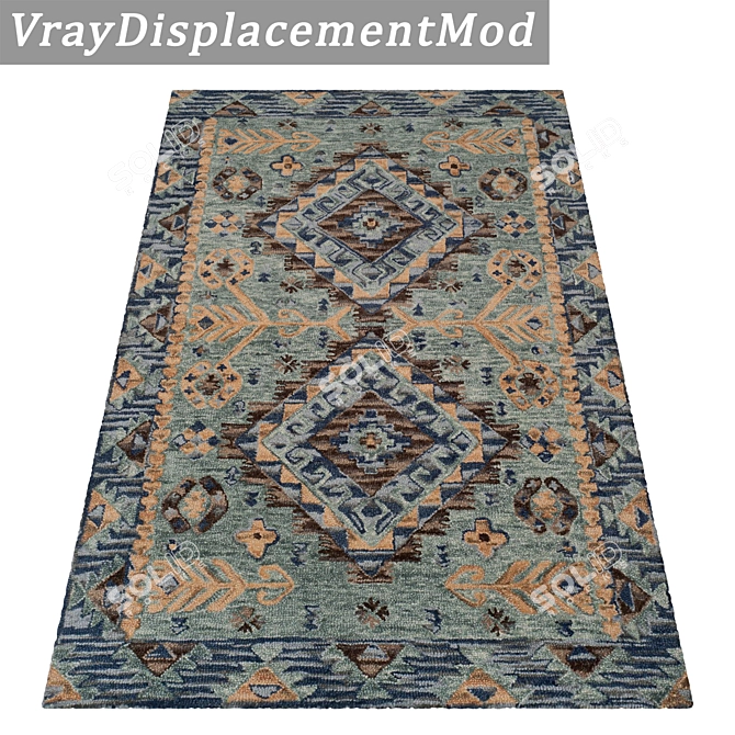 Versatile Carpets Set 3D model image 3