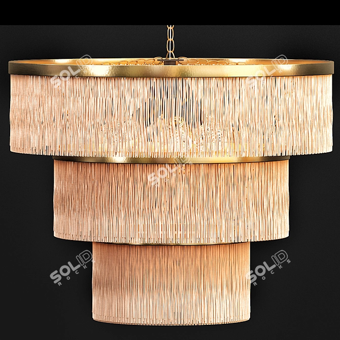 Sophisticated Modern Lampshade 3D model image 3