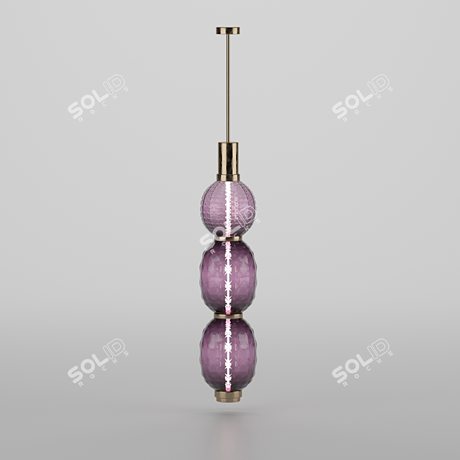 Modern Pendant Lamp 3D model image 1