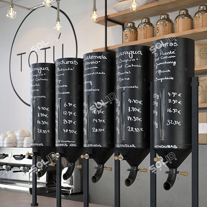 Totu Cafe: High-Quality 3D Model 3D model image 2