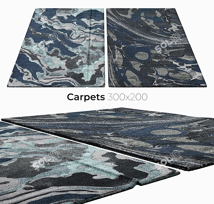 Elegance in Every Step: Carpets for Your Interior 3D model image 1