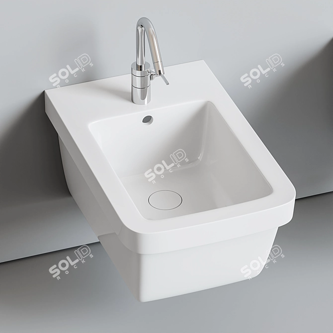 Erika Pro Q Toilet Set 3D model image 4