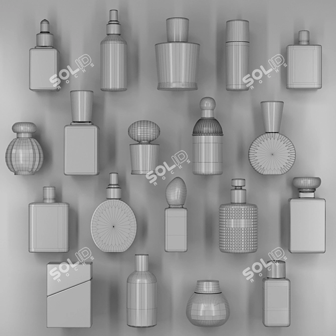 Scent Sensations: Complete Perfume Collection 3D model image 2