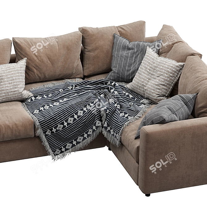 Ikea Vimle - Stylish and Versatile Sofa 3D model image 3