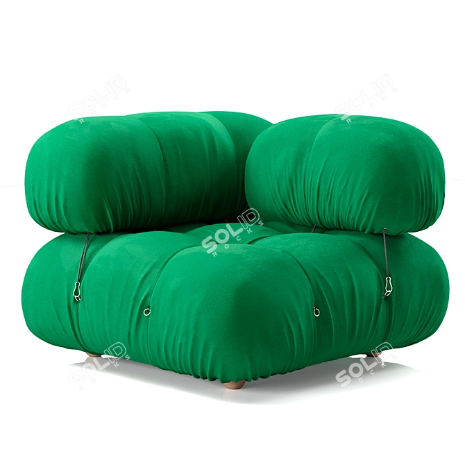 Modern Modular Sofа: B&B Italia Camaleonda 3D model image 4