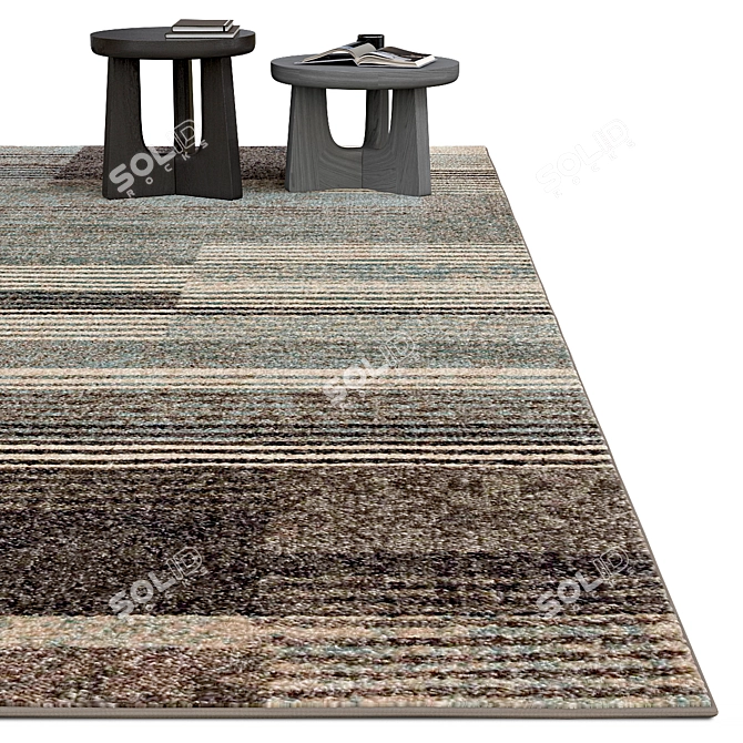 Luxury 143 Crimson Carpet 3D model image 2