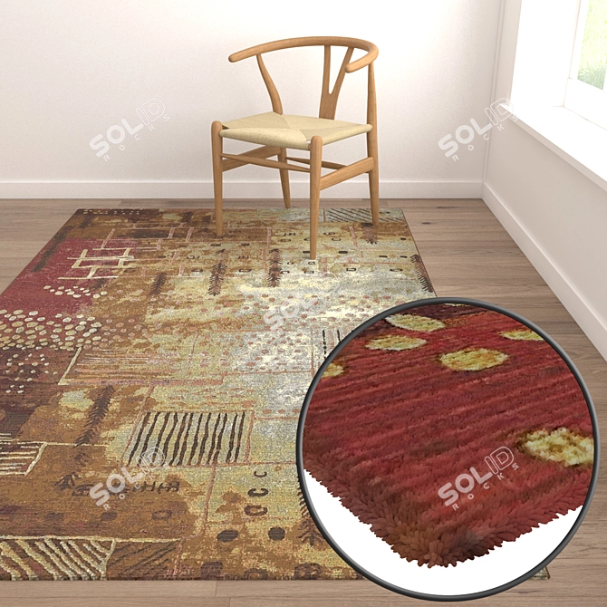 High-Quality Carpet Set for Stunning Renders 3D model image 5