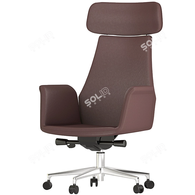 Office Chair Set 15: 3D Design Variety 3D model image 6