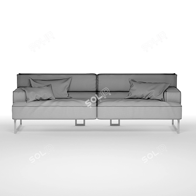 Heavenly Cloud Sofa 3D model image 5