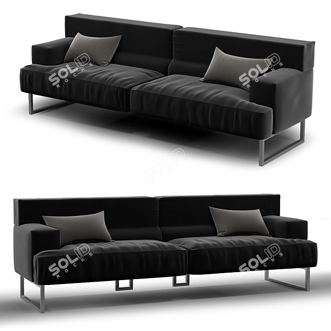 Heavenly Cloud Sofa 3D model image 8