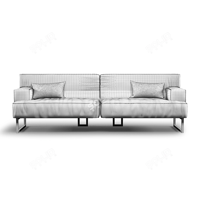 Heavenly Cloud Sofa 3D model image 12