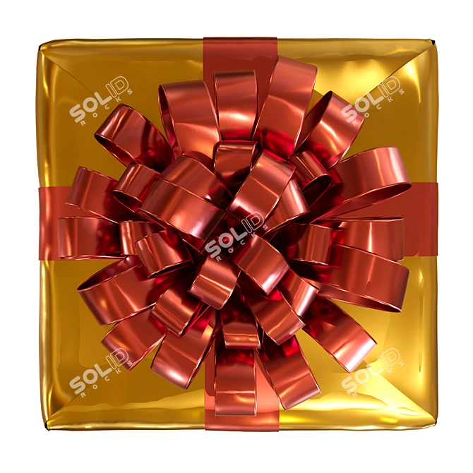 Present: Elegant Gift in Multiple Formats 3D model image 2