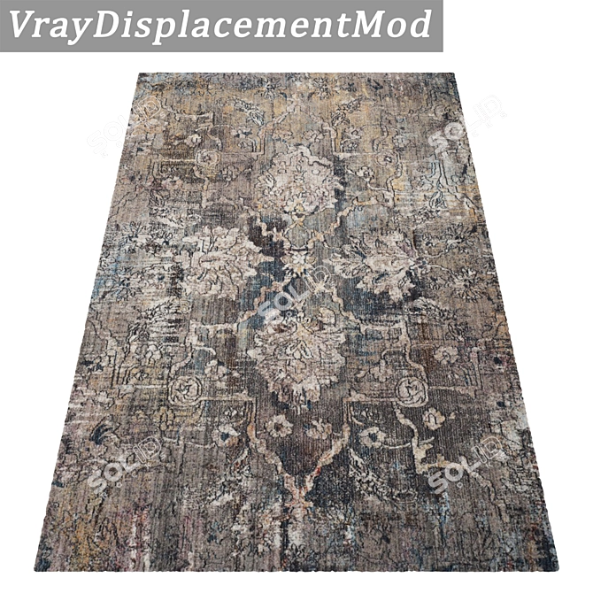 High-Quality Carpet Set 3D model image 3