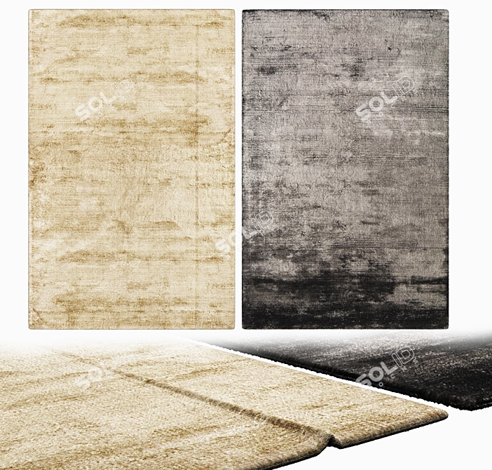 Elevate Your Interior with Stylish Carpets 3D model image 2