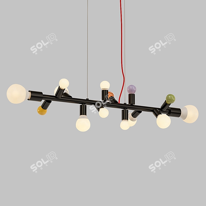 Party Hanging Lamp by Almerich 3D model image 1