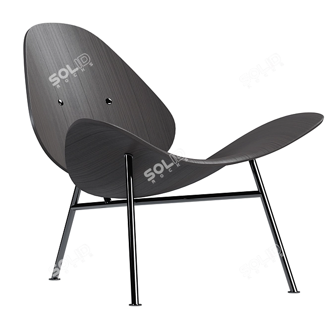 Pedersen Easy Chair by Bernhardt Design 3D model image 3