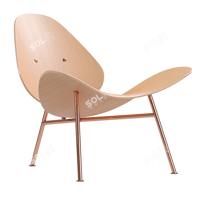 Pedersen Easy Chair by Bernhardt Design 3D model image 4