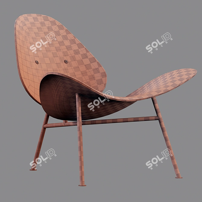 Pedersen Easy Chair by Bernhardt Design 3D model image 5
