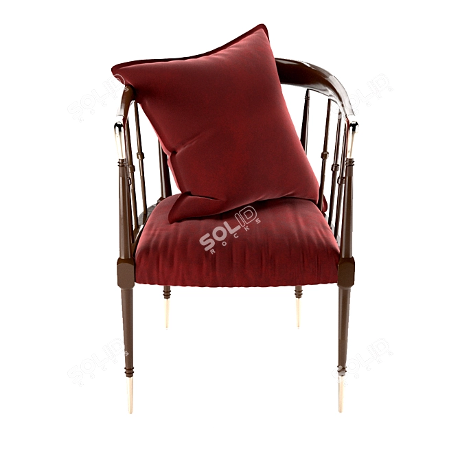 Elegant 2015 Chair 3D model image 1