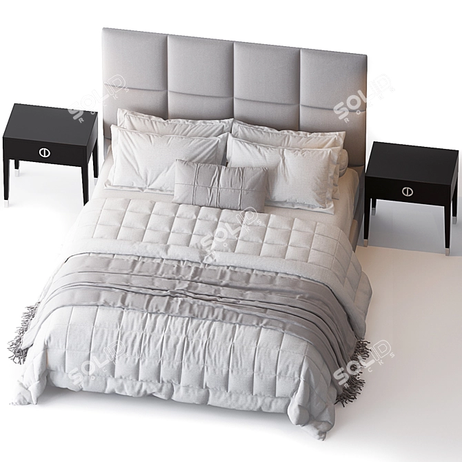 Sofa & Chair Co. Bed 3D model image 2