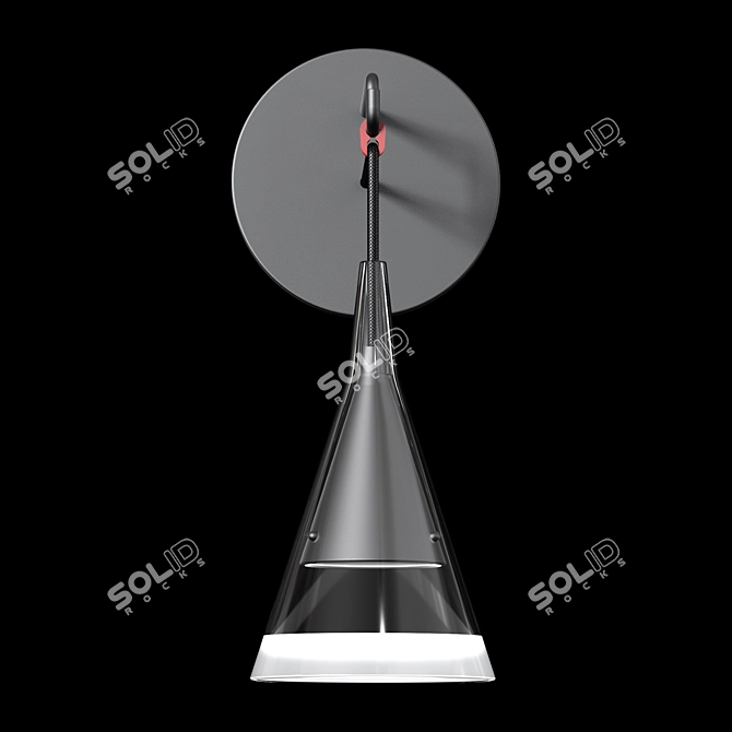 Classic Conical Vigo Lamp 3D model image 4