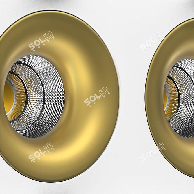 Modern LED Spotlights 3D model image 3