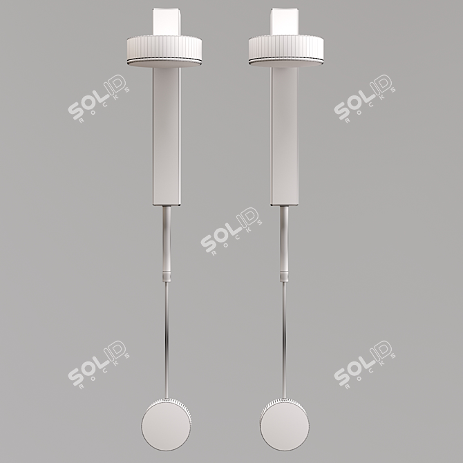 Budget Wall Lamp - Aliexpress 009 3D model image 2