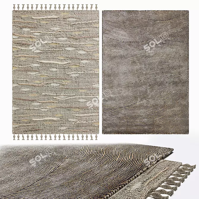 Luxury Carpets for Sophisticated Interiors 3D model image 1