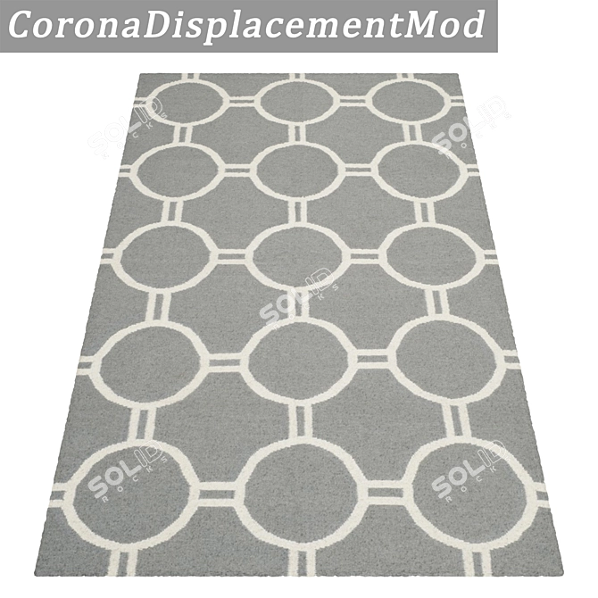 High-Quality Carpet Set: 3 Variants 3D model image 4