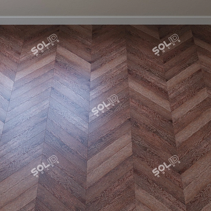 Quartz Aqua-Floor Castle Tile 3D model image 3