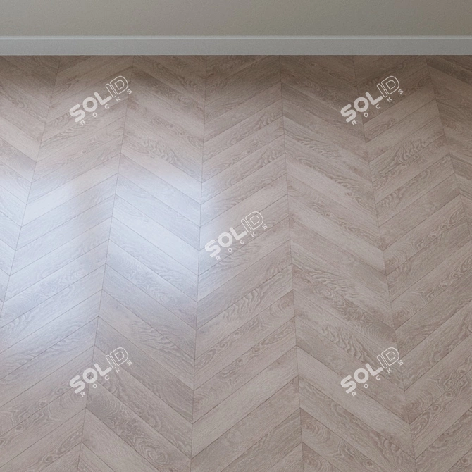 Quartz Castle Aqua-Floor: Durable PVC Tile 3D model image 3