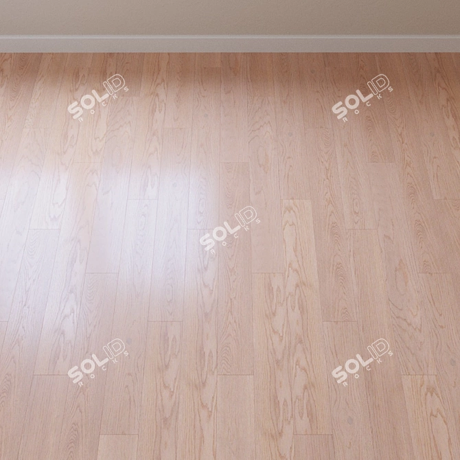 Royal Antique White Parquet: Tarkett Step XL 3D model image 2