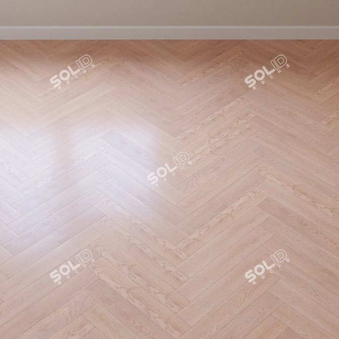 Royal Antique White Parquet: Tarkett Step XL 3D model image 4