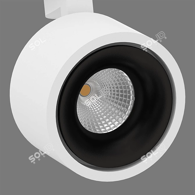 SAGITONY R BASIC-S75: 9W 220V Rotatable Recessed LED Downlight 3D model image 2