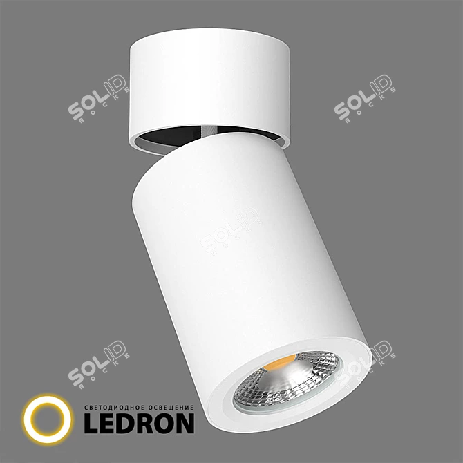 Rotating LED Wall Light - AO1705001 3D model image 4