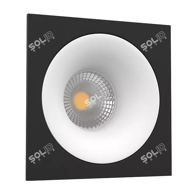 Versatile LED Recessed Light: MJ1003 SQ 3D model image 4