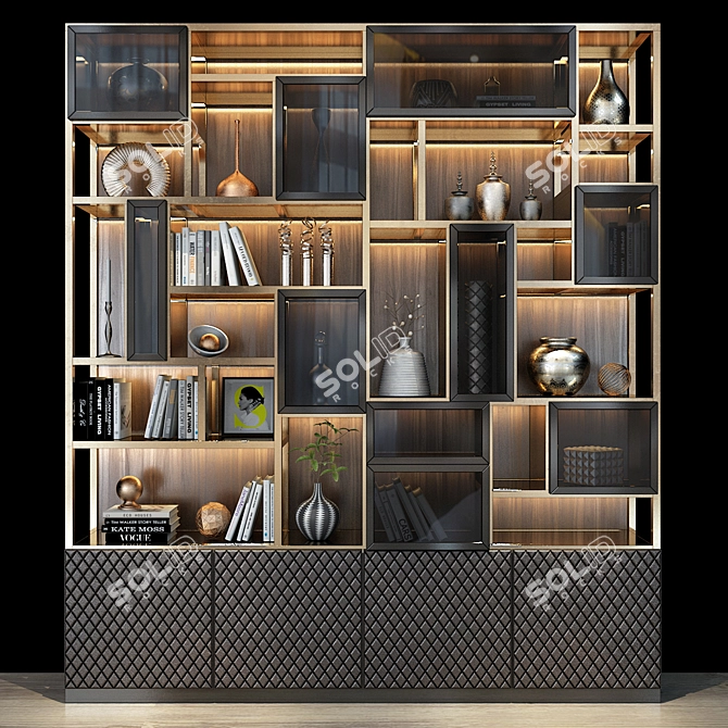 Stylish Cabinet Furniture by Studia 54 3D model image 1
