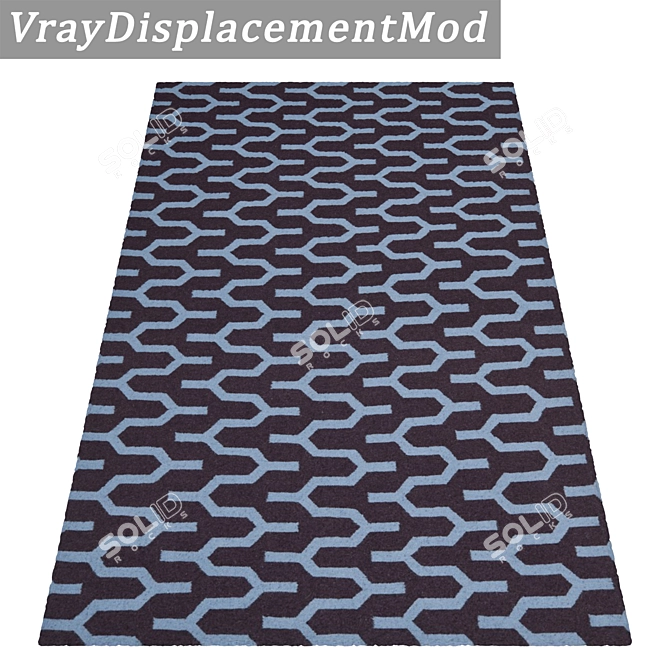 Luxury Rug Set: High-Quality Carpets 3D model image 3