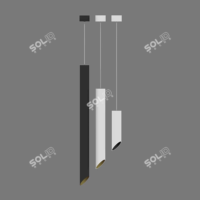 LED Pendant Light, SLC78008-7W-P 3D model image 3