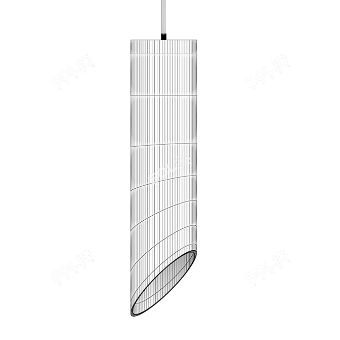 LED Pendant Light, SLC78008-7W-P 3D model image 5