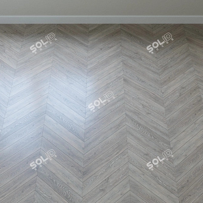 Bedrock Oak Parquet: Timeless Elegance 3D model image 3