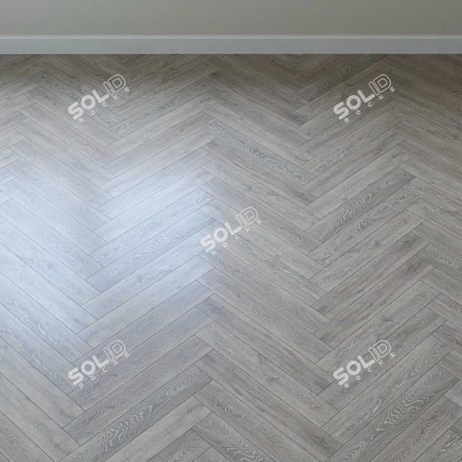 Bedrock Oak Parquet: Timeless Elegance 3D model image 4