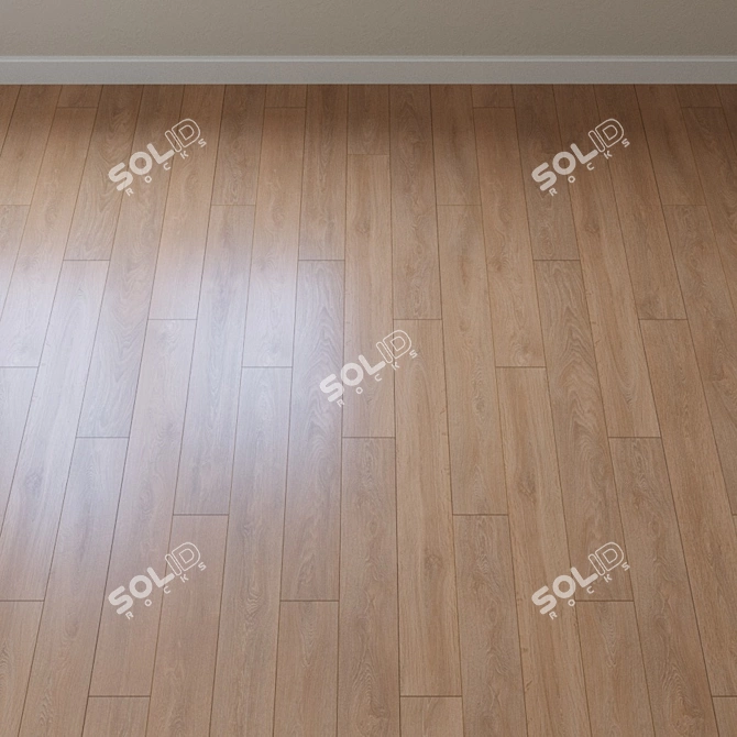 Light Lime Oak Parquet by Krono Original 3D model image 2