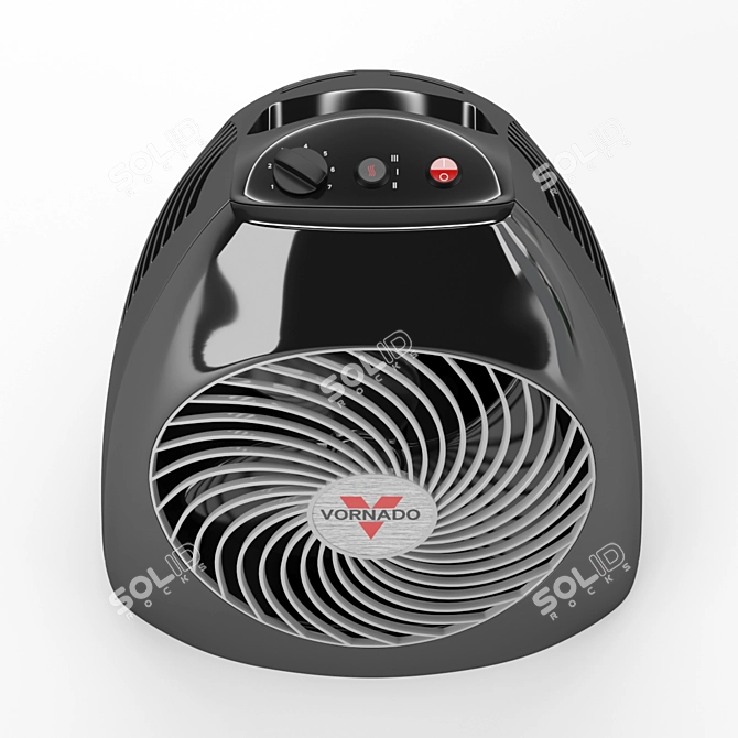 Vornado MVH Compact Vortex Heater 3D model image 4