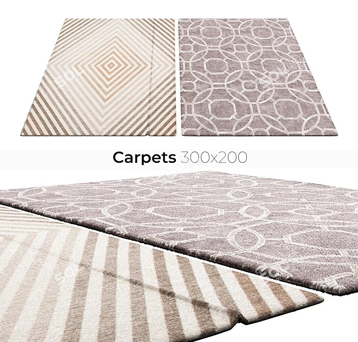 Interior Carpets 3D model image 1