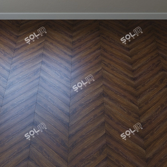 Timeless Elegance Oak Flooring 3D model image 3