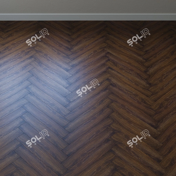 Timeless Elegance Oak Flooring 3D model image 4