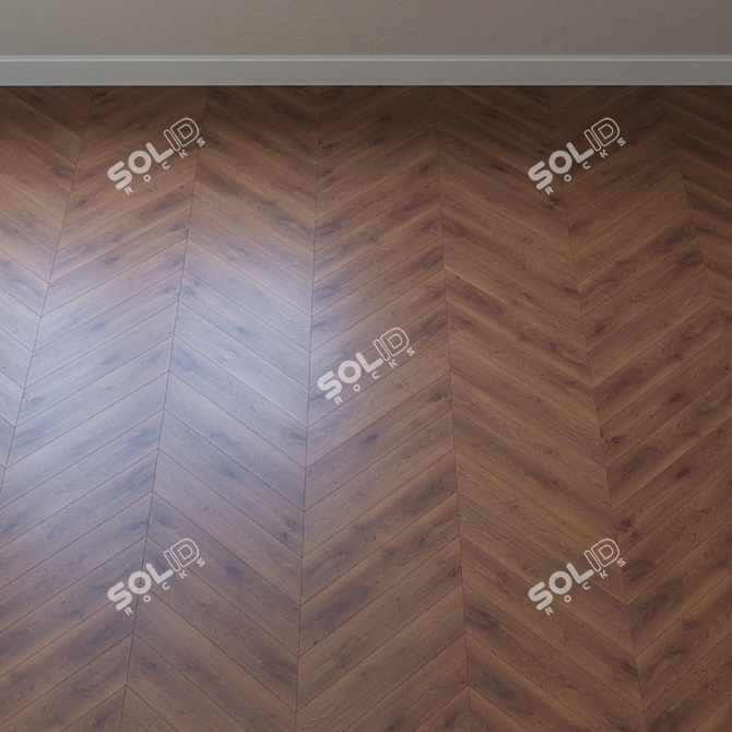 Sophisticate Monaco Oak Parquet 3D model image 4