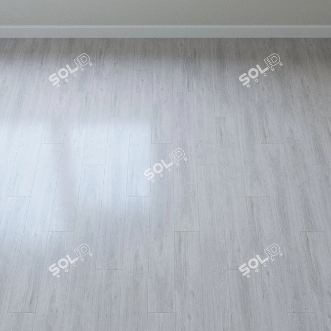 Elegant Forte Classic Oak Flooring 3D model image 4