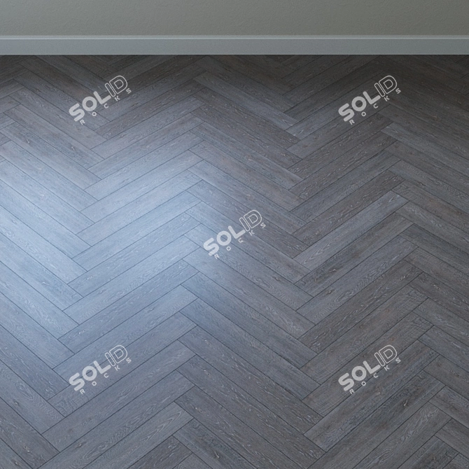 Title: Forte Crown Oak Parquet 3D model image 3